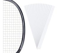 BENECREAT 50Pcs Tennis Racket Head Protectors Tape, Racket Head AntiScratch Frame Guard for Badminton Tennis Pickleball Outdoor Sports Accessories