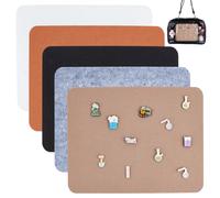 BENECREAT 5Pcs 5 Colors Inserts for Ita Bag, 320x249mm/12.6x9.8inch Pin Holder Display Sheets for Ita Bag Pin Display, Window Packet DIY Crafts