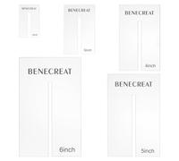 BENECREAT 5Pcs Bow Maker Templates, (5/7.6/10/ 12.7/15.2cm) Acrylic Bow Tie Boards Craft Sewing Tool for Ribbon Bow Making Hair Bows Gift Bows Crafts Making, Slot: 8mm