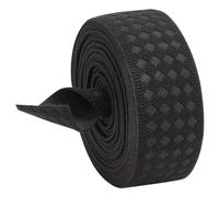 BENECREAT 6.25 Yard Nylon Flat Elastic Rubber Band, 40mm Black Rhombus Print Stretchy Webbing Band for DIY Sewing Project Garment Sewing Accessories