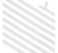 BENECREAT 6 Yard/5.49m Self Adhesive Pearl Wrap Roll, 3 Rows Pearls Ribbon, White Pearls Ribbon, Wrap Roll Strips for Crafting DIY Art Decoration Wedding Birthday Party 9.5x3.5mm