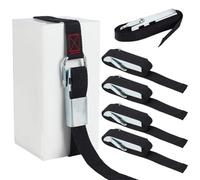 BENECREAT 6pcs Plaster Molds Banding Strap, 1270mm/50 Inch Long Wrapping Binding Belt, Heavy Duty Fasteners for Potters Ceramic Home Crafters, Pottery Tools Supply