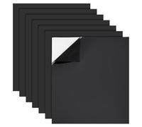BENECREAT 7 Sheets Self Adhesive Light Blocking Stickers, 250x200mm Black LED Dimming Stickers of 50% Lights for LED Electronics Monitor