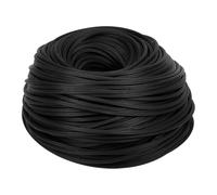 BENECREAT 76m/249Ft Black Window Screen Spline, 3mm/1/8 Inch Replacement Window Screen Retainer Spline for Replacing & Installing Door Windows Screens