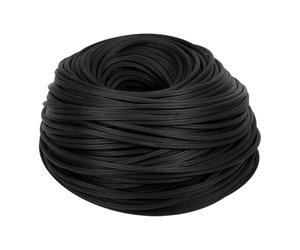 BENECREAT 76m/249Ft Black Window Screen Spline, 3mm/1/8 Inch Replacement Window Screen Retainer Spline for Replacing & Installing Door Windows Screens