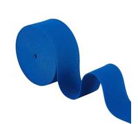 BENECREAT 8m/8.7 Yards Sewing Elastic Band, 50mm/2 Inch Wide Polyester Flat Elastic Band for Sewing Clothes Waistbands Pants Waist, Royal Blue