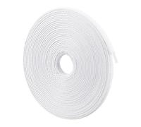 BENECREAT 9.14m Cotton Covered Boning, 12mm Polyester Boning White Bra Boning Poly Boning Sewing Garment Accessories for Corsets Bridal Gowns Lingerie Hats Dress