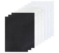 BENECREAT 9 Sheets LED Light Blocking Stickers, 3 Sizes PVC Waterproof Self-Adhesive Stickers, Light Blocking Tape for LED Electronics Monitor Strips
