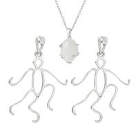 BENECREAT 925 Sterling Silver 5-Claw Prong Pendant Blank, Handmade Twist for Nuggets DIY Necklace Finding, 25x24x1mm