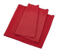 BENECREAT Dark Red Knitted Rib Fabric, 63x22cm/24.8x8.6 Inch Cotton Stretch Ribbing for Waistband Neckband Cuffs Jacket Extension Sewing