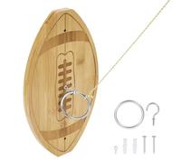 BENECREAT Hook and Toss Game, Outdoor Indoor Toss Game Set, Man Cave Games for Family Party Games Gifts Outdoor Indoor 305x178x45mm /12x7x1.8 Inch