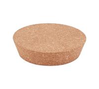 BENECREAT Tapered Cork Wine Bottle Stopper, 30mm/1.2inch Thick Wooden Tapered Cork Stopper, Flat Rounded Cork Stopper for Wine and Beer Bottle Crafts, Diameter: 111mm/4.3inch