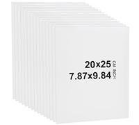 BENECREAT White Picture Frame Backing Board, 25.4x20.3cm, 20 Sheets