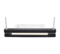 BENECREAT Wood Book Binding Press, 380x37.5mm Black Rectangle Bookbinding Press for Handmade Bookbinding, Manual Paper Press