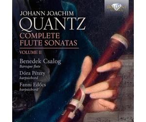 Benedek Csalog/Dora Petery/Fanni Edocs - Quantz: Complete Flute Sonatas, Volume II
