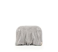 Benedetta Bruzziches strass-embellished clutch bag - Silver One Size