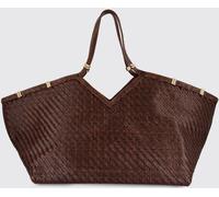 BENEDETTA BRUZZICHES Tote Bag Woman color Coffee