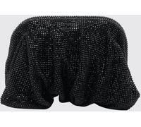 BENEDETTA BRUZZICHES Venus Draped Crystal Mesh Mini Bag with Strap - Size: OS - female