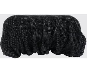 BENEDETTA BRUZZICHES Venus La Grande Draped Crystal Mesh Clutch - Size: OS - female