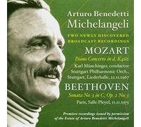 BENEDETTI MICHELANGELI ARTURO (piano) - Piano Concerto In D K466/Sonata No.3 In C (Michelangeli)