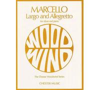 Benedetto Marcello: Largo and Allegretto For Oboe And Piano. Sheet Music for Oboe, Piano Accompaniment