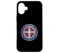 Benedict of Nursia Medal Case for iPhone 16 Plus