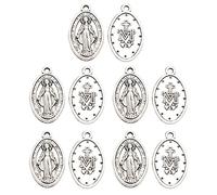 Benedict with Double Sided Evil for Protection for Protection Prayer Design Catholic ' s Present Gif Benedict Pendant Rosary Necklace for Women for Men
