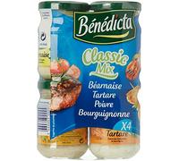 Bénédicta benedicta classic mix 4 sauces béarnaise, tartar pepper burgundy 4 x 80 g