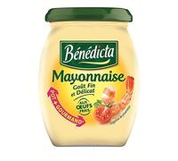Bénedicta Mayonnaise Fine and Delicate Flavour with Fresh Eggs 9 oz (Pack of 6)