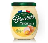 Benedicta Mayonnaise Natural Glass 510g (Pack of 4)