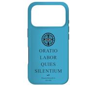 Benedictine Rule for prayer and work life Case for iPhone 17 Pro