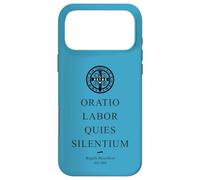 Benedictine Rule for prayer and work life Case for iPhone 17 Pro Max