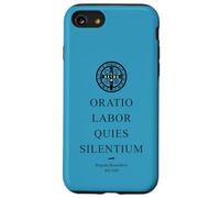 Benedictine Rule for prayer and work life Case for iPhone SE (2020) / 7/8