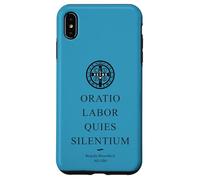 Benedictine Rule for prayer and work life Case for iPhone XS Max