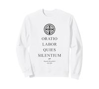 Benedictine Rule for prayer and work life Sweatshirt