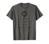 Benedictine Rule for Prayer and Work Life T-Shirt