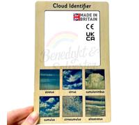 Benedykt & Sylvester Wooden Cloud Identifier Montessori Nature Outdoor Exploring Sky Viewer Guide Children's Kids Learning Educational Homeschool