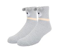 Benefeet Sox Mens Fuzzy Socks Slipper Socks Funny Fluffy Socks Cartoon Animal Soft Sock Plush Coral Fleece Cozy Sleeping Sock