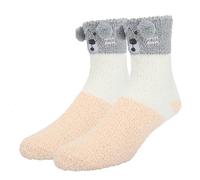 Benefeet Sox Mens Fuzzy Socks Slipper Socks Funny Fluffy Socks Cartoon Animal Soft Sock Plush Coral Fleece Cozy Sleeping Sock