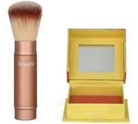 BENEFIT CH ND GETAWAY SET SHELLIE BLUSH + MULTITASKING BRUSH | FREE P&P |
