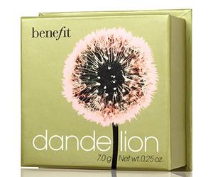 BENEFIT dandelion 7.0 g Net wt. 0.25 oz. a brightening face powder