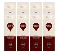 Benefit Drinks Pure Prune Juice 8 x 1 Litre Cartons Prune Juice for Const