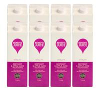 Benefit Drinks Vitality Beetroot Juice | 8x1L | Benefit Beet Detox Juice | Antioxadant Beetroot Juice with Apple| Vitamins A C and E| Benefits Great Taste Award| Detox Health Juice