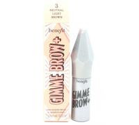 Benefit Gimme Brow+ Brow Volumising Fiber Gel 3 Neutral Light Brown New 1g