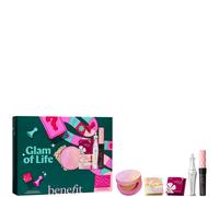 benefit Glam of Life Mascara, Brow and Cheek 5-piece Makeup Gift Set, with Limited Edition Beauty Bag (Worth £120.50)