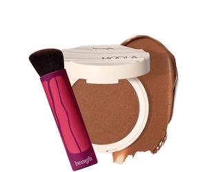 benefit Hoola Wave Cream Bronzer & Bronzer Brush (Various Shades) - Medium-Deep
