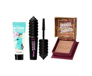 Benefit Icon Travel Set 7.5ml Primer, 4g Mascara & 2.5g Bronzer