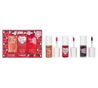 Benefit Lip Tints To Love Gift Set 6ml Cha Cha Tint Mango + 6ml Love Tint Fiery Red + 6ml Benetint Rose
