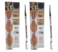 Benefit Precisely My Brow Pencil Set 3 Warm Light Brown x 2 Full Size Set