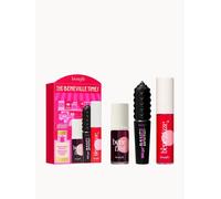 Benefit The Beneville Times, Benetint Lip Tint, Limited Edition Beneglaze Lip Gloss & Mascara Trio Gift Set Worth £60